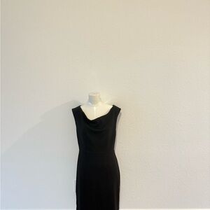 Ann Taylor Black Strapless Dress